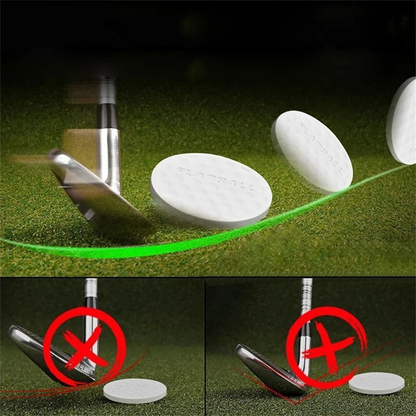 Flat Golf Balls